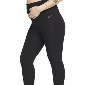 Nike Zenvy Dri-fit 7/8 length Black Cropped Leggings